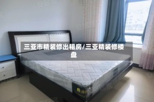 三亚市精装修出租房/三亚精装修楼盘