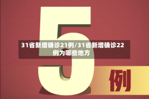 31省新增确诊21例/31省新增确诊22例为哪些地方