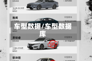 车型数据/车型数据库