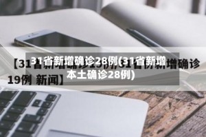 31省新增确诊28例(31省新增本土确诊28例)