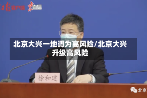 北京大兴一地调为高风险/北京大兴升级高风险