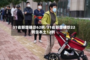 31省新增确诊62例/31省新增确诊22例含本土12例
