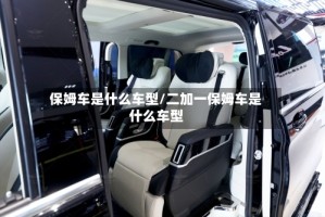 保姆车是什么车型/二加一保姆车是什么车型