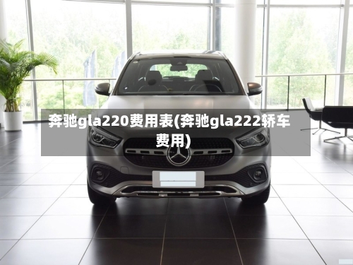 奔驰gla220费用表(奔驰gla222轿车费用)-第1张图片