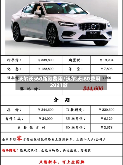 沃尔沃s60新款费用/沃尔沃s60费用2021款-第1张图片