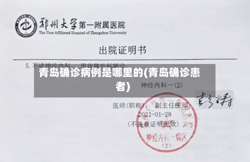 青岛确诊病例是哪里的(青岛确诊患者)-第3张图片