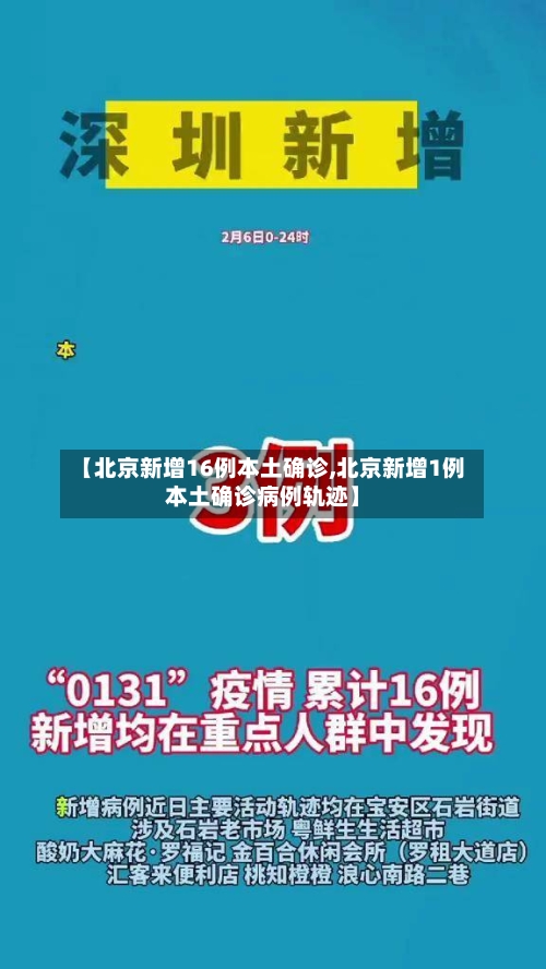 【北京新增16例本土确诊,北京新增1例本土确诊病例轨迹】-第3张图片