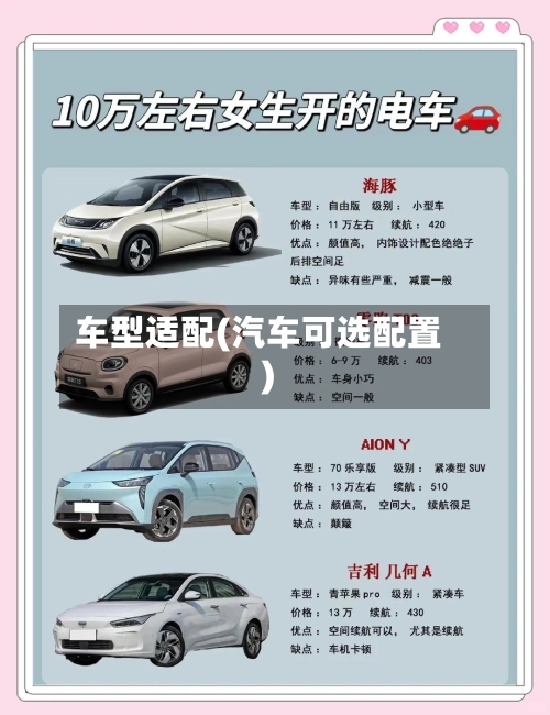 车型适配(汽车可选配置)-第1张图片