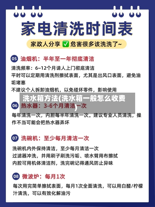 洗水箱方法(洗水箱一般怎么收费)-第2张图片