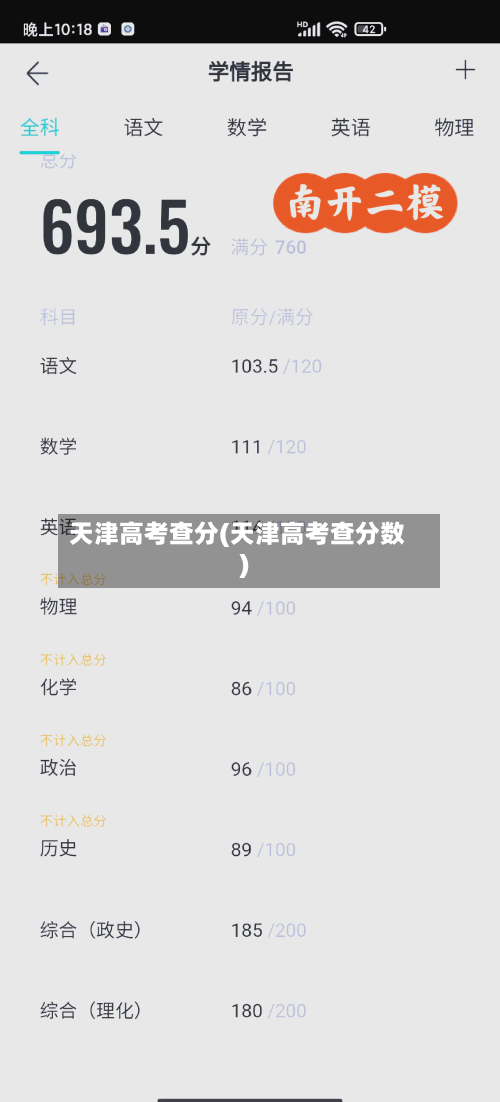 天津高考查分(天津高考查分数)-第3张图片