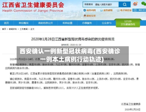 西安确认一例新型冠状病毒(西安确诊一例本土病例行动轨迹)-第1张图片