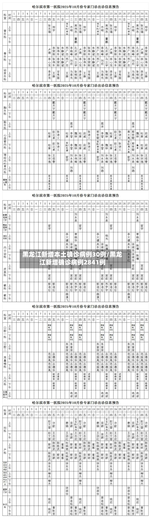 黑龙江新增本土确诊病例30例/黑龙江新增确诊病例2841例-第2张图片