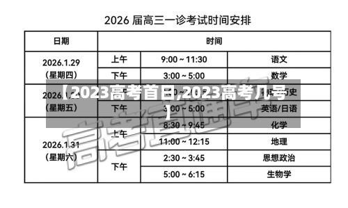 【2023高考首日,2023高考几号】-第2张图片