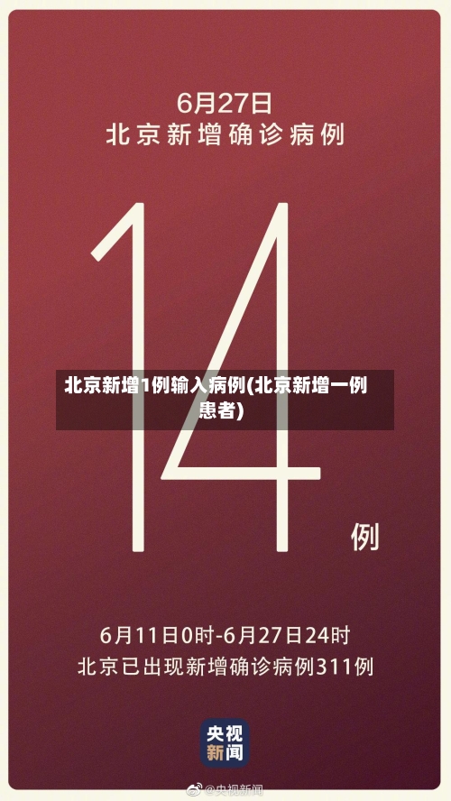 北京新增1例输入病例(北京新增一例患者)-第2张图片