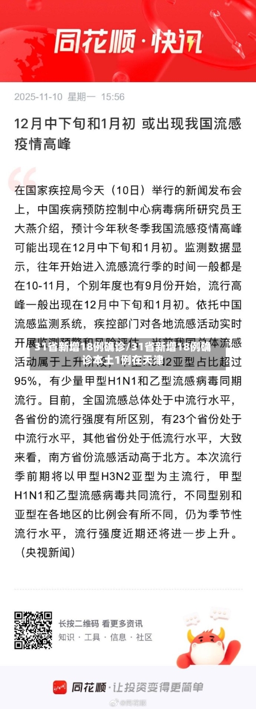 31省新增18例确诊/31省新增18例确诊本土1例在天津-第2张图片