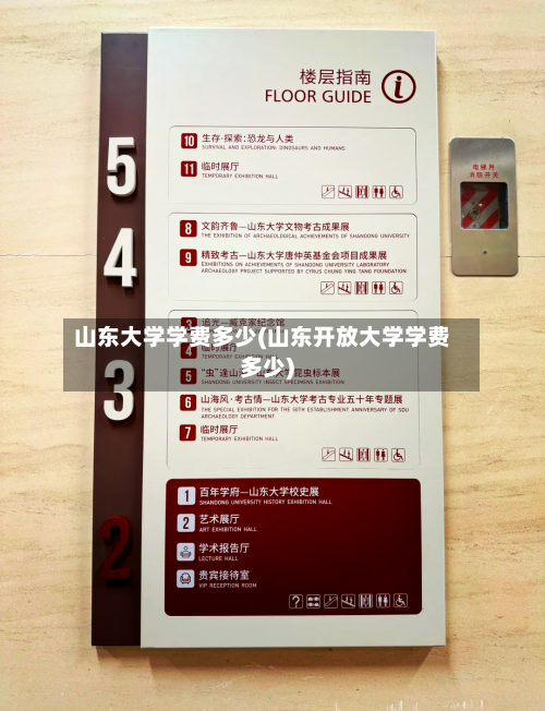 山东大学学费多少(山东开放大学学费多少)-第3张图片